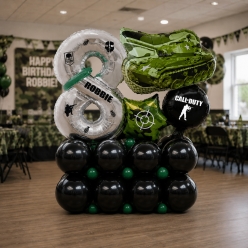 *Call of Duty 6 Ft Airfill Personalized Balloon Column Kit